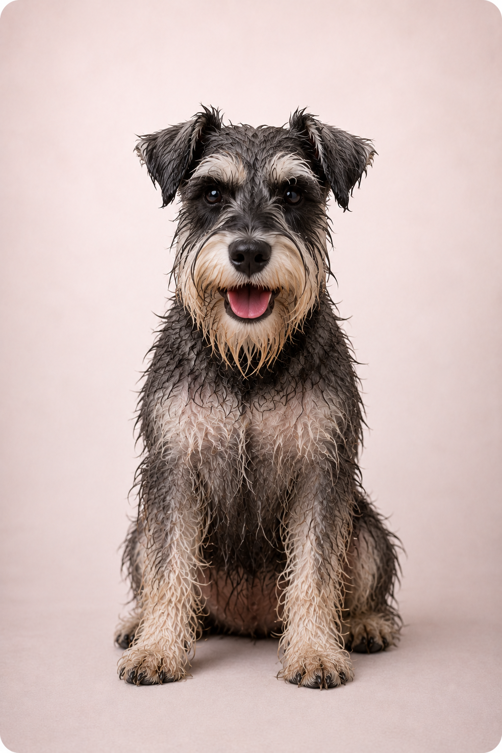 dog rain smell bath and full groom